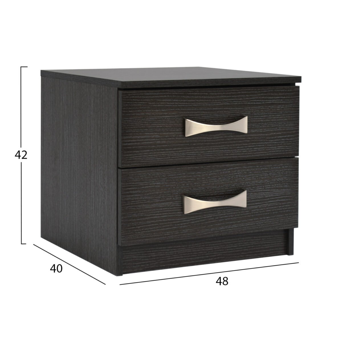 ΚΟΜΟΔΙΝΟ ΜΕ 2 ΣΥΡΤΑΡΙΑ ΚΑΙ ΧΕΡΟΥΛΙ ASHLYN HM2235.01 ZEBRANO 48x40x42Yεκ. - Image 2