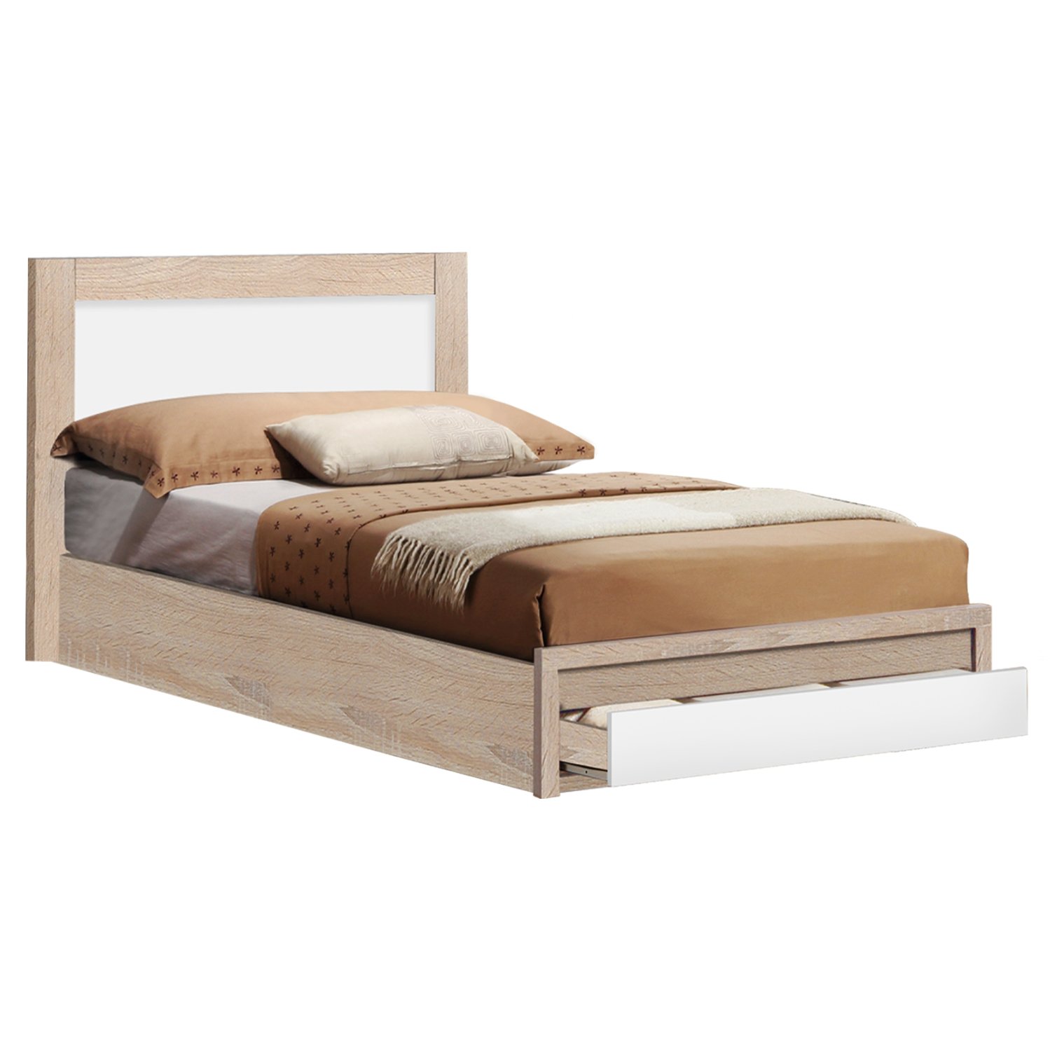 ΚΡΕΒΑΤΙ MELANY HM346 ΜΕ 1ΣΥΡΤΑΡΙ SONAMA-ΛΕΥΚΟ 90Χ190 ΚΡΕΒΑΤΙ MELANY HM346 ΜΕ 1ΣΥΡΤΑΡΙ SONAMA-ΛΕΥΚΟ 90Χ190