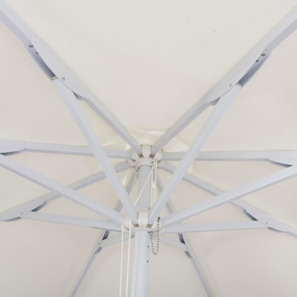 ΟΜΠΡΕΛΑ ΕΠΑΓΓΕΛΜΑΤΙΚΗ ALU 3Μ ΕΚΡΟΥ ΜΟΝΟΚΟΜΑΤΟΣ ΙΣΤΟΣ HM6006 - Image 4