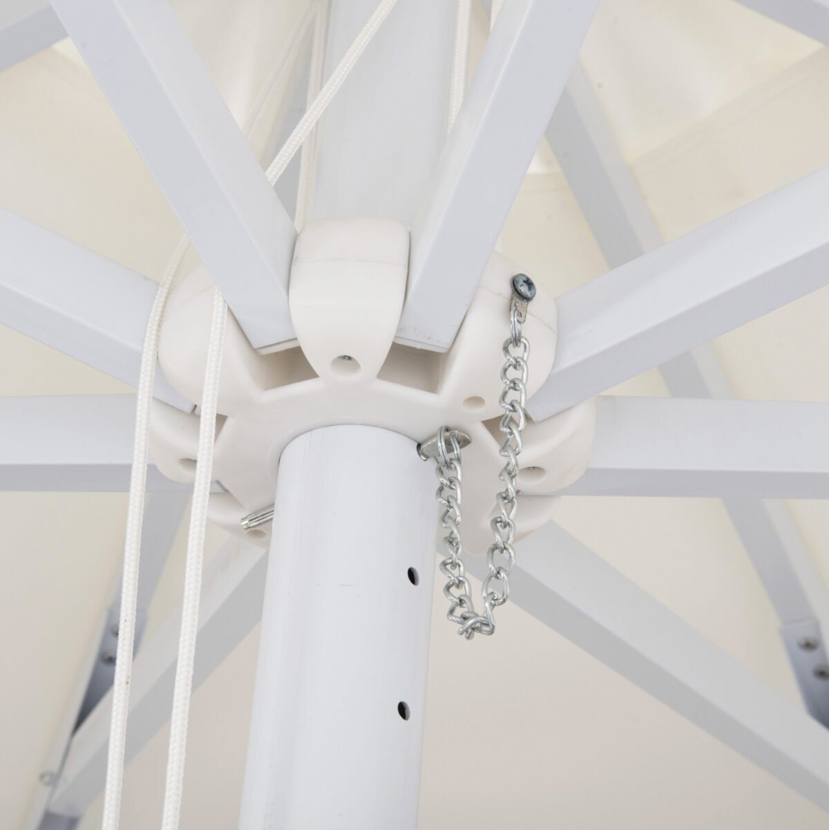 ΟΜΠΡΕΛΑ ΕΠΑΓΓΕΛΜΑΤΙΚΗ ALU 3Μ ΕΚΡΟΥ ΜΟΝΟΚΟΜΑΤΟΣ ΙΣΤΟΣ HM6006 - Image 6