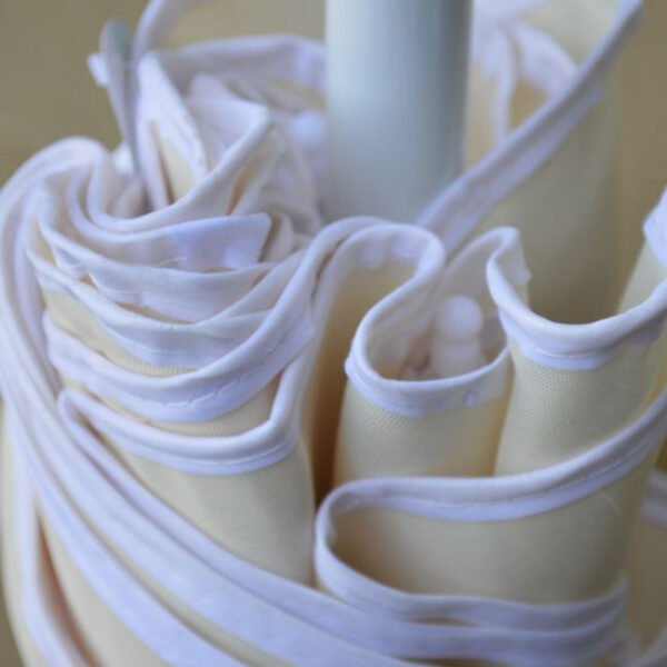 ΟΜΠΡΕΛΑ ΘΑΛΑΣΣΗΣ RANDALL 2.20μ HM6015.01 ΛΕΥΚΗ 8 ΑΚΤΙΝΕΣ FIBERGLASS - Image 4