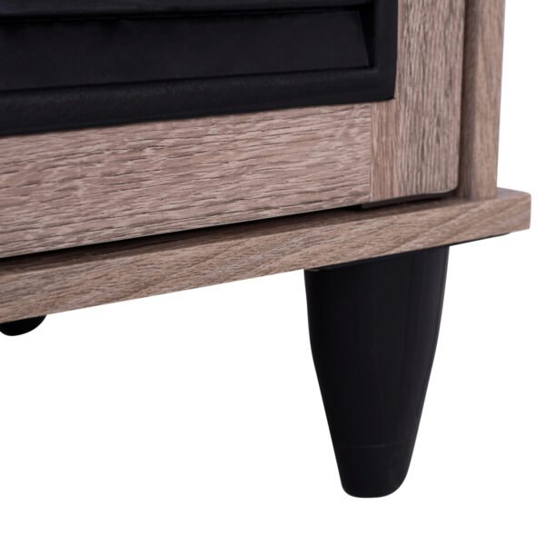 ΠΑΠΟΥΤΣΟΘΗΚΗ-ΝΤΟΥΛΑΠΙ MCKENNA 3ΠΟΡΤΕΣ HM2267.02 SONAMA-ΜΑΥΡΟ 112x30x68,5Υ εκ. - Image 7