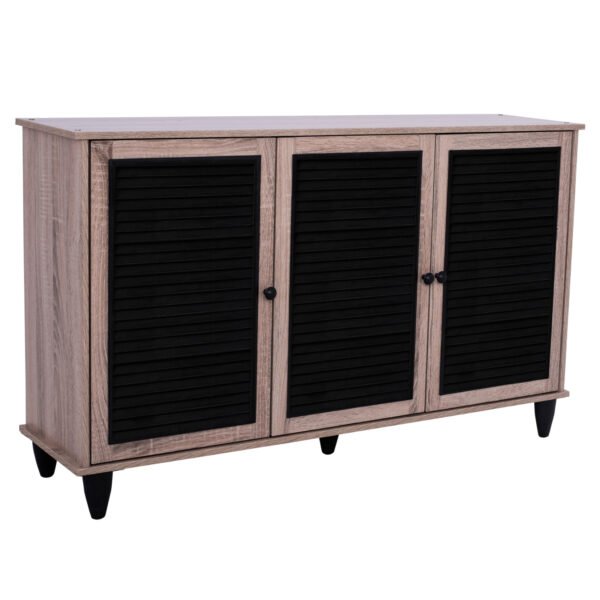 ΠΑΠΟΥΤΣΟΘΗΚΗ-ΝΤΟΥΛΑΠΙ MCKENNA 3ΠΟΡΤΕΣ HM2267.02 SONAMA-ΜΑΥΡΟ 112x30x68