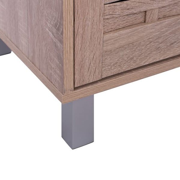 ΠΑΠΟΥΤΣΟΘΗΚΗ-ΝΤΟΥΛΑΠΙ KAILENA ΞΥΛΙΝΗ HM2230.02 SONAMA 77X40,5X122εκ. - Image 7