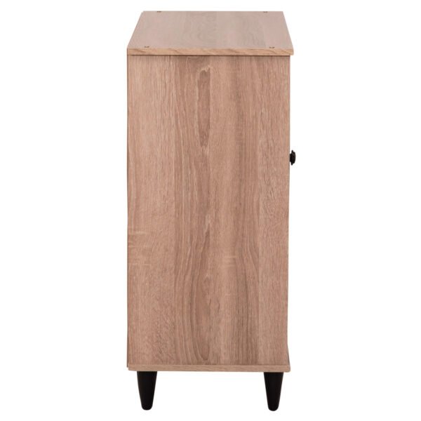 ΠΑΠΟΥΤΣΟΘΗΚΗ ΞΥΛΙΝΗ MCKENNA HM2266.02 ΣΕ ΧΡΩΜΑ SONAMA-ΜΑΥΡΟ 77x30x69Υεκ. - Image 4