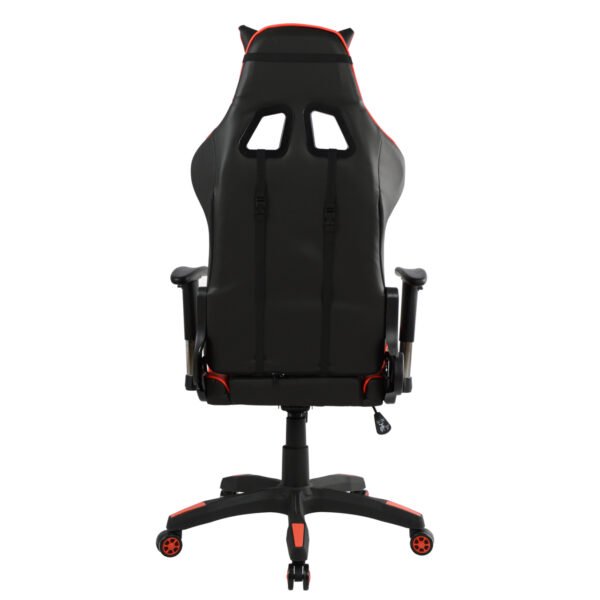 ΠΟΛΥΘΡΟΝΑ GAMING ZAYN HM1056.01 ΜΑΥΡΟ-ΚΟΚΚΙΝΟ PU 67x70x134 εκ. - Image 7