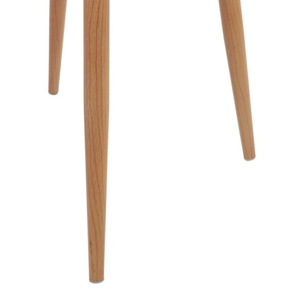 ΠΟΛΥΘΡΟΝΑ ΠΟΛΥΠΡΟΠΥΛΕΝΙΟΥ ΜΑΥΡΗ ΜΕ ΜΕΤΑΛΛΙΚΑ ΠΟΔΙΑ ΑΠΟΜΙΜΗΣΗ ΞΥΛΟΥ ARIADNE HM8001.02 62,5x56x80 εκ. - Image 10