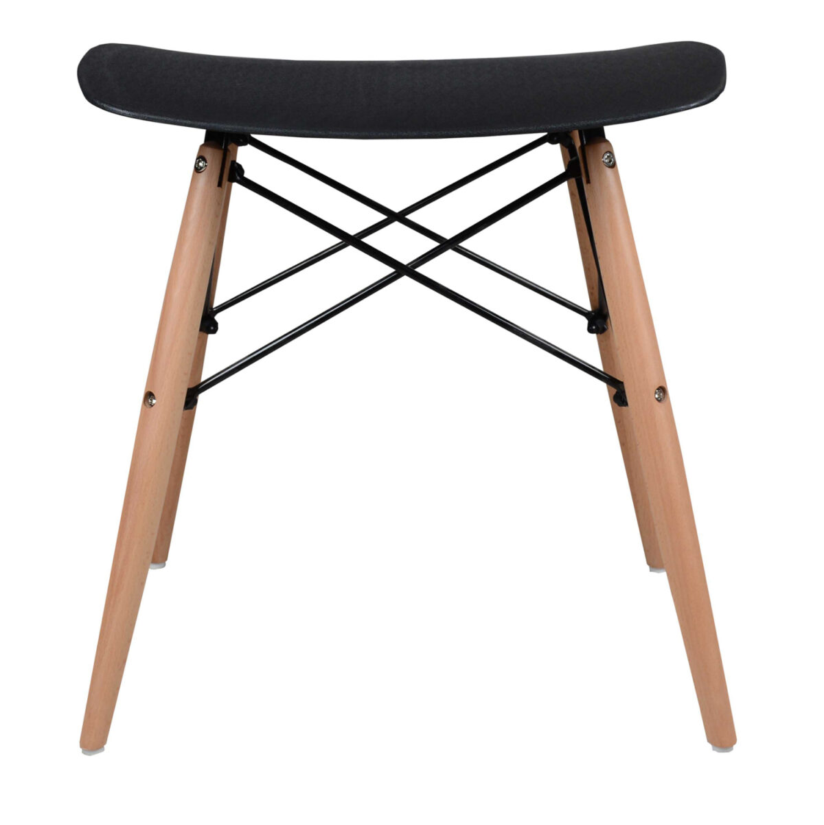 ΣΚΑΜΠΟ ΤΟΝΙΑ HM0109.02 ΠΟΔΙΑ ΞΥΛΟ ΟΞΙΑΣ-ΜΑΥΡΟ ΠΟΛΥΠΡΟΠΥΛΕΝΙΟ 47x34.5x46.5Υεκ. - Image 2