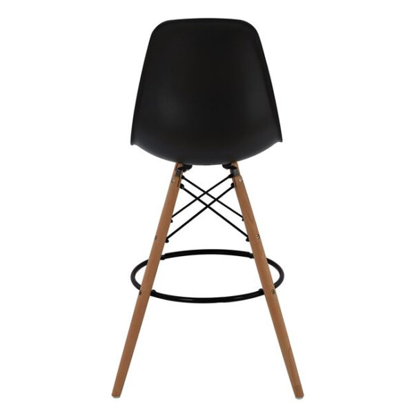 ΣΚΑΜΠΟ ΜΠΑΡ RENATA HM0173.02 ΜΑΥΡΟ 47x50x108Υ εκ. - Image 5