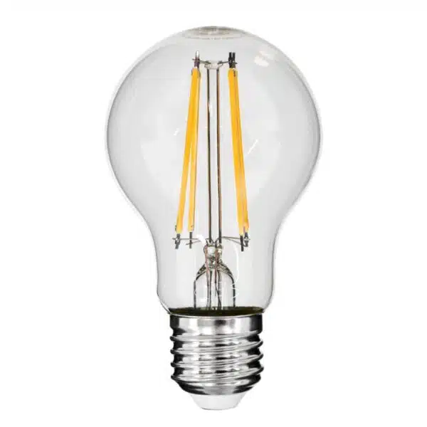 Λάμπα LED Filament E27 A60 Γλόμπος 10W 1000LM 2700K Dimmable Διάφανο Γυαλί
