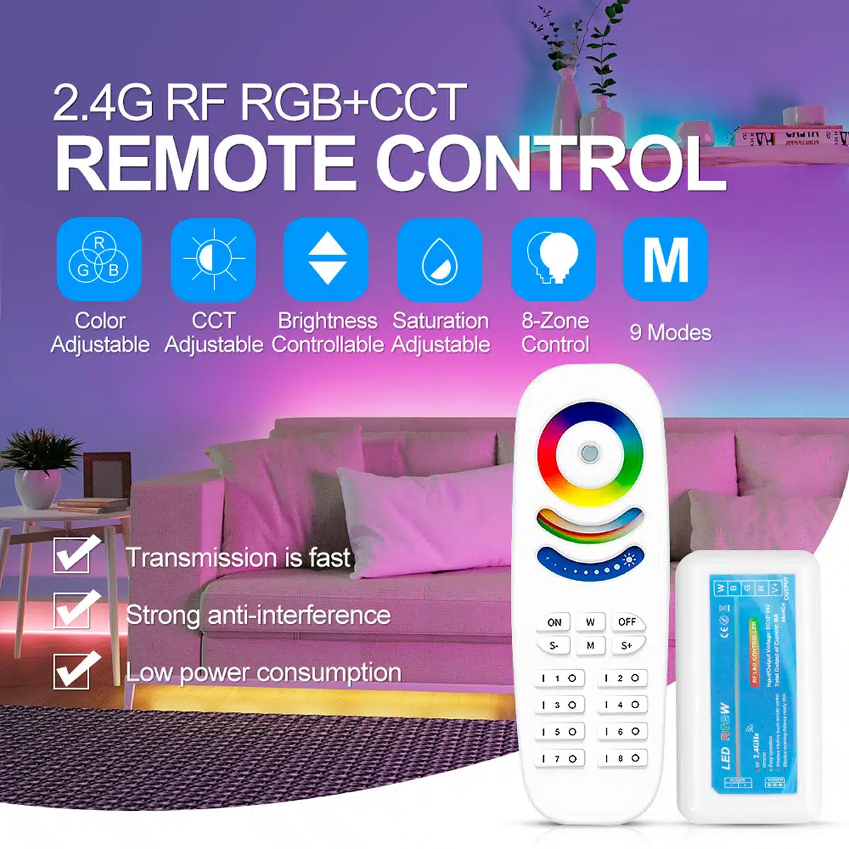 Χειριστήριο LED Rgbcct 4