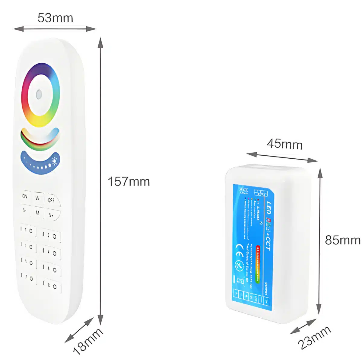 Χειριστήριο LED Rgbcct 5