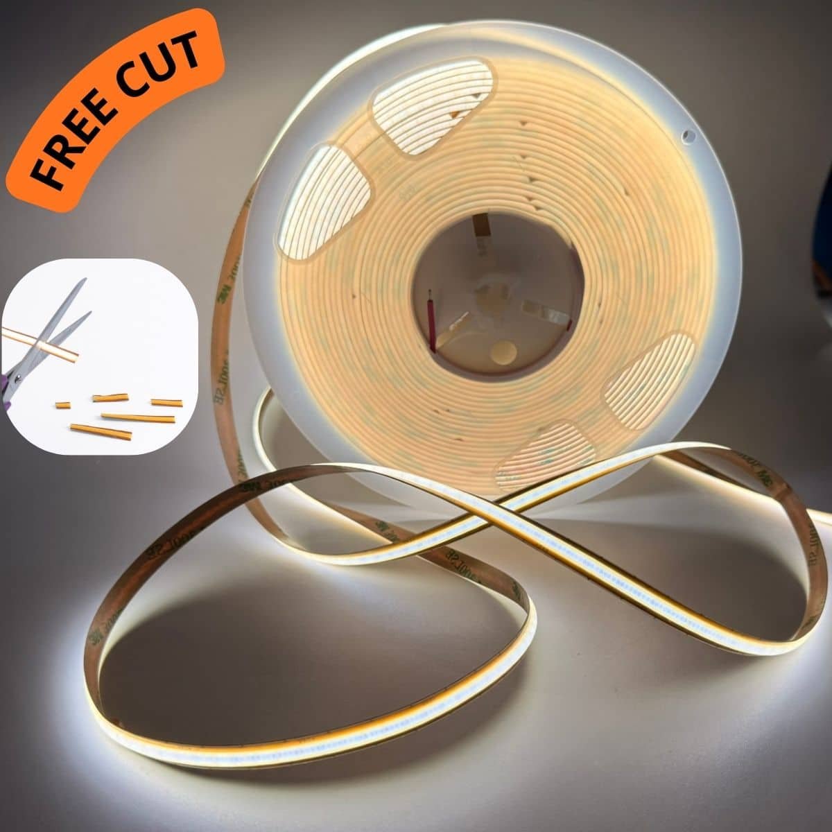 Ταινία LED COB 10W 24VDC 720LED IP20 4000K Ταινία LED COB 10W 24VDC 720LED IP20 4000K