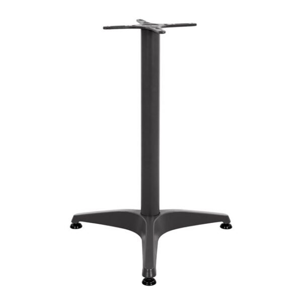 ΒΑΣΗ ΑΛΟΥΜΙΝΙΟΥ 3ΝΥΧΗ 53X53Χ69Υεκ. ΜΕ ΣΤΑΥΡΟ 29Χ29εκ. HM449 ΓΚΡΙ - Image 3