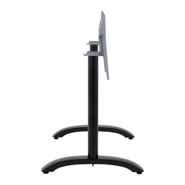 ΒΑΣΗ ΑΛΟΥΜΙΝΙΟΥ ΔΙΣΤΗΛΗ HM468.01 ΜΑΥΡΟ ΜΑΤ 84X60X73Υ εκ. - Image 5