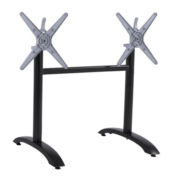 ΒΑΣΗ ΑΛΟΥΜΙΝΙΟΥ ΔΙΣΤΗΛΗ HM468.01 ΜΑΥΡΟ ΜΑΤ 84X60X73Υ εκ.