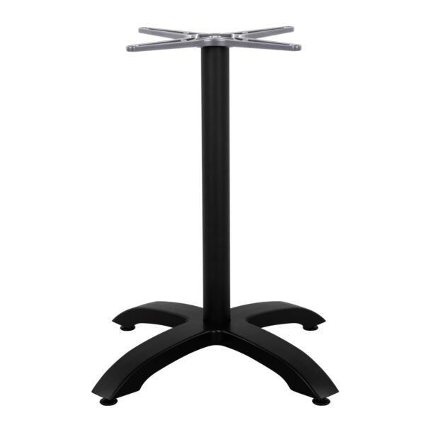 ΒΑΣΗ ΑΛΟΥΜΙΝΙΟΥ HM460.01 ΜΑΥΡΟ ΜΑΤ 66Χ66Χ73Υεκ. ΜΕ ΣΤΑΥΡΟ 48Χ48εκ. - Image 3