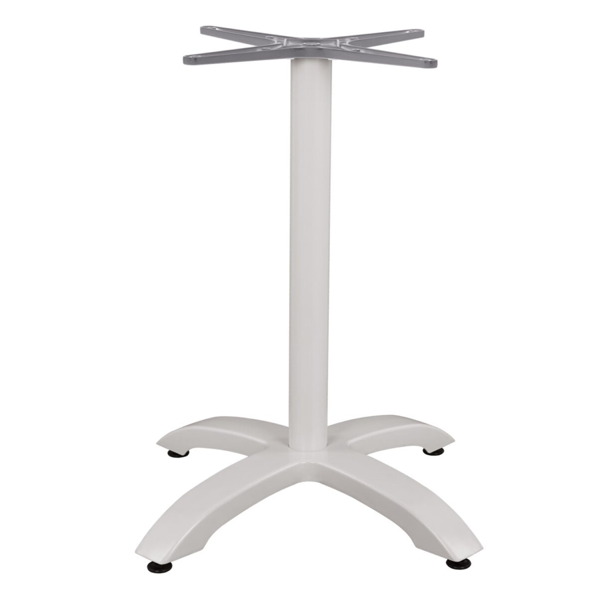 ΒΑΣΗ ΑΛΟΥΜΙΝΙΟΥ HM460.02 ΛΕΥΚΗ ΜΑΤ 66Χ66Χ73Υεκ. ΜΕ ΣΤΑΥΡΟ 48Χ48εκ. - Image 3