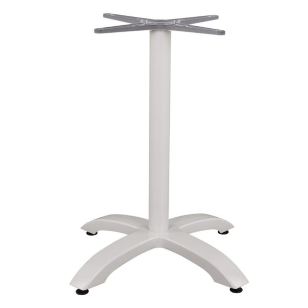 ΒΑΣΗ ΑΛΟΥΜΙΝΙΟΥ HM460.02 ΛΕΥΚΗ ΜΑΤ 66Χ66Χ73Υεκ. ΜΕ ΣΤΑΥΡΟ 48Χ48εκ. - Image 3