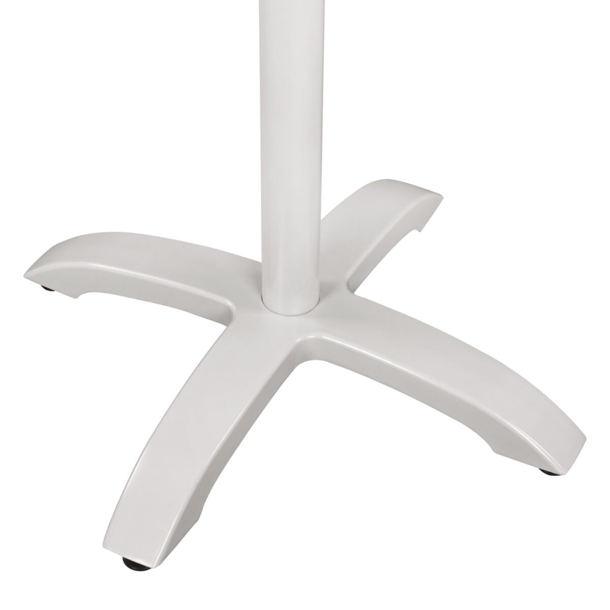 ΒΑΣΗ ΑΛΟΥΜΙΝΙΟΥ HM460.02 ΛΕΥΚΗ ΜΑΤ 66Χ66Χ73Υεκ. ΜΕ ΣΤΑΥΡΟ 48Χ48εκ. - Image 5