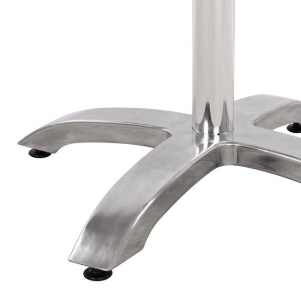 ΒΑΣΗ ΑΛΟΥΜΙΝΙΟΥ HM460.03 ΧΡΩΜΙΟΥ 66Χ66Χ73Υεκ. ΜΕ ΣΤΑΥΡΟ 48Χ48εκ. - Image 6