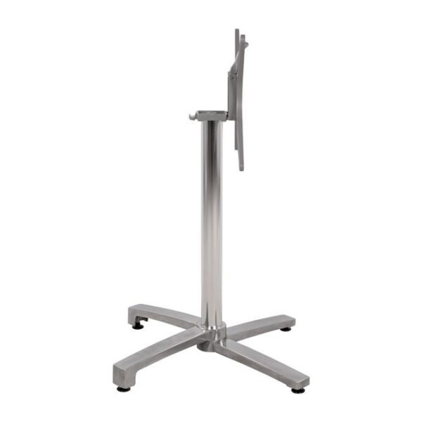 ΒΑΣΗ ΑΛΟΥΜΙΝΙΟΥ ΠΤΥΣΣΟΜΕΝΗ ΧΡΩΜΙΟΥ 69Χ69Χ73Υεκ. ΜΕ ΣΤΑΥΡΟ 48Χ48εκ.HM459.03 - Image 4