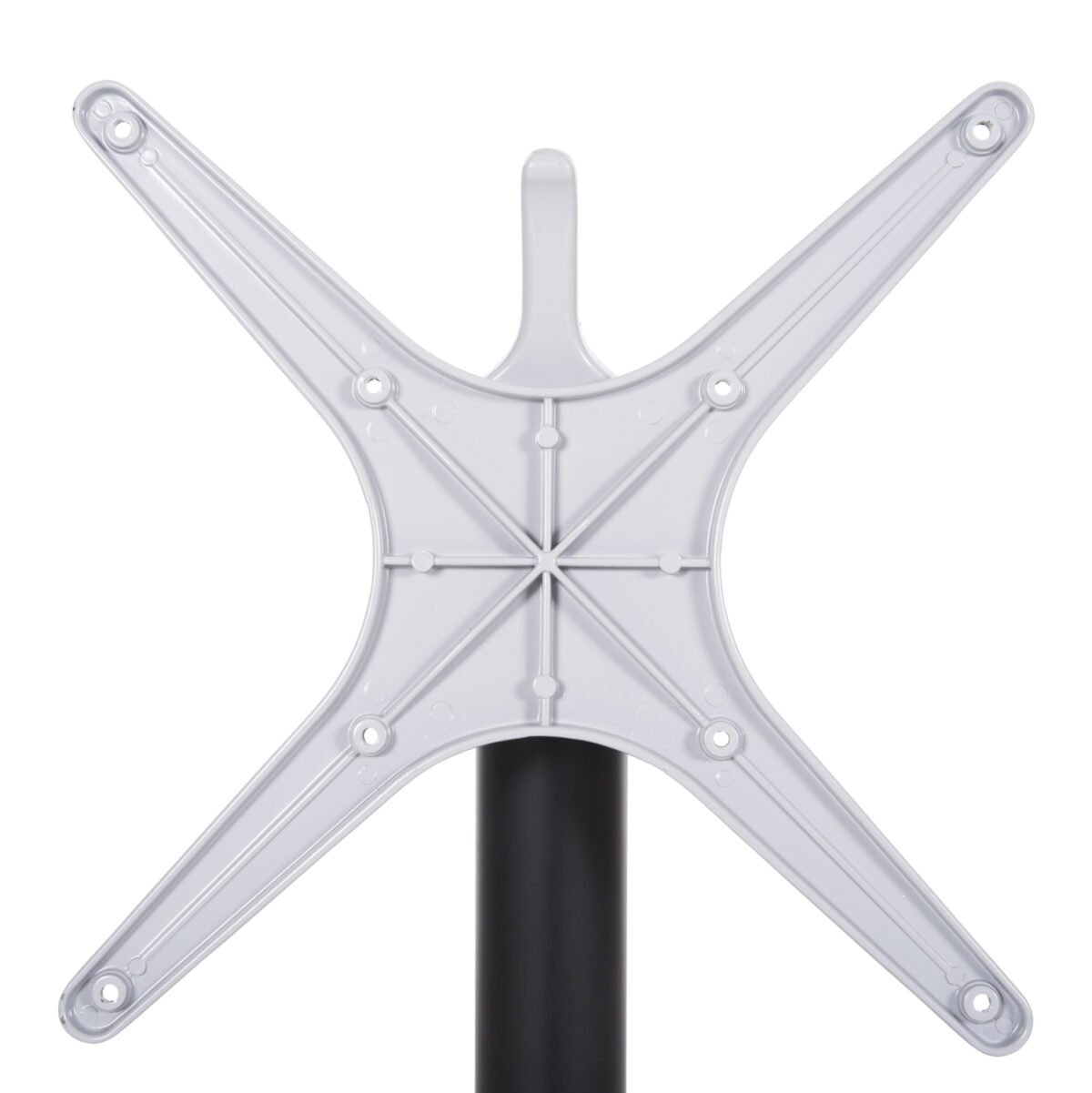 ΒΑΣΗ ΑΛΟΥΜΙΝΙΟΥ ΠΤΥΣΣΟΜΕΝΗ HM459.01 ΜΑΥΡΟ ΜΑΤ 69Χ69Χ73Υεκ. ΜΕ ΣΤΑΥΡΟ 48Χ48εκ. - Image 5