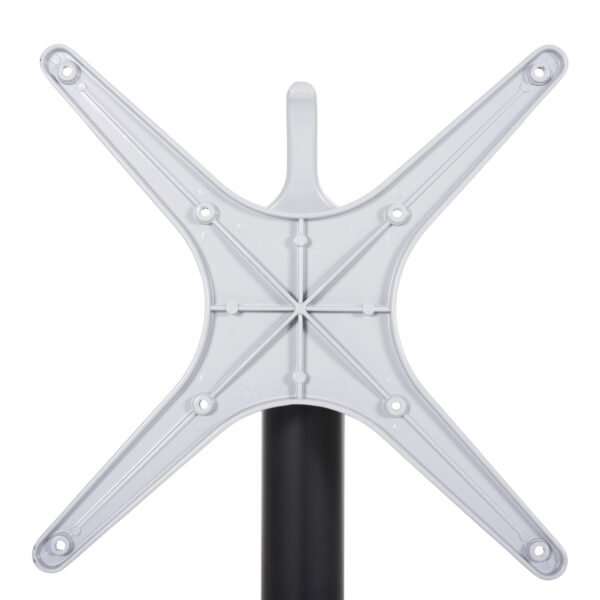 ΒΑΣΗ ΑΛΟΥΜΙΝΙΟΥ ΠΤΥΣΣΟΜΕΝΗ HM459.01 ΜΑΥΡΟ ΜΑΤ 69Χ69Χ73Υεκ. ΜΕ ΣΤΑΥΡΟ 48Χ48εκ. - Image 5