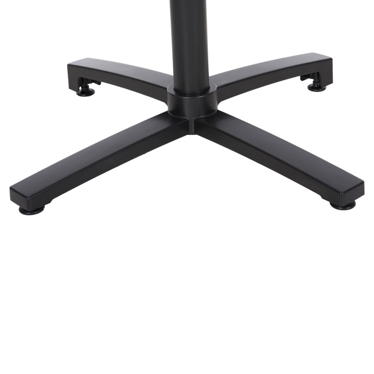 ΒΑΣΗ ΑΛΟΥΜΙΝΙΟΥ ΠΤΥΣΣΟΜΕΝΗ HM459.01 ΜΑΥΡΟ ΜΑΤ 69Χ69Χ73Υεκ. ΜΕ ΣΤΑΥΡΟ 48Χ48εκ. - Image 7