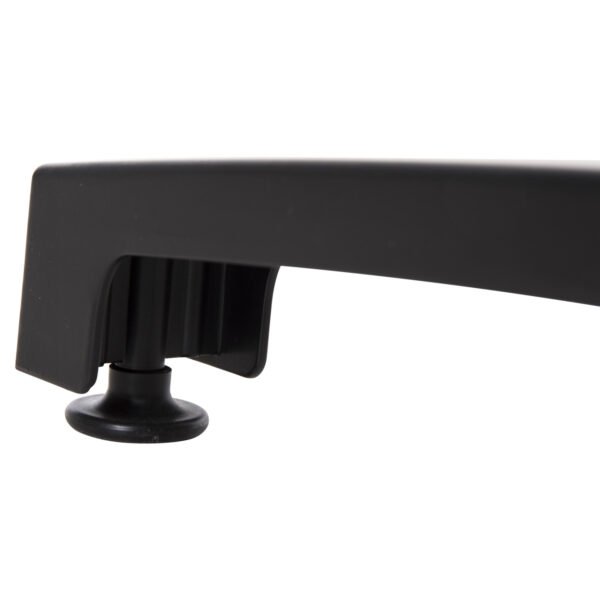 ΒΑΣΗ ΑΛΟΥΜΙΝΙΟΥ ΠΤΥΣΣΟΜΕΝΗ HM459.01 ΜΑΥΡΟ ΜΑΤ 69Χ69Χ73Υεκ. ΜΕ ΣΤΑΥΡΟ 48Χ48εκ. - Image 8