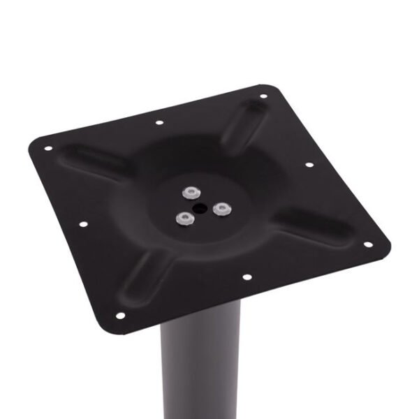 ΒΑΣΗ ΜΕΤΑΛΛΙΚΗ ΓΚΡΙ 40X40X72Υεκ. ΜΕ ΡΕΓΟΥΛΑΤΟΡΟΥΣ HM421.20 - Image 4