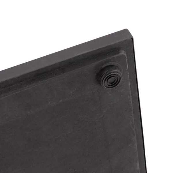 ΒΑΣΗ ΜΕΤΑΛΛΙΚΗ ΓΚΡΙ 40X40X72Υεκ. ΜΕ ΡΕΓΟΥΛΑΤΟΡΟΥΣ HM421.20 - Image 6