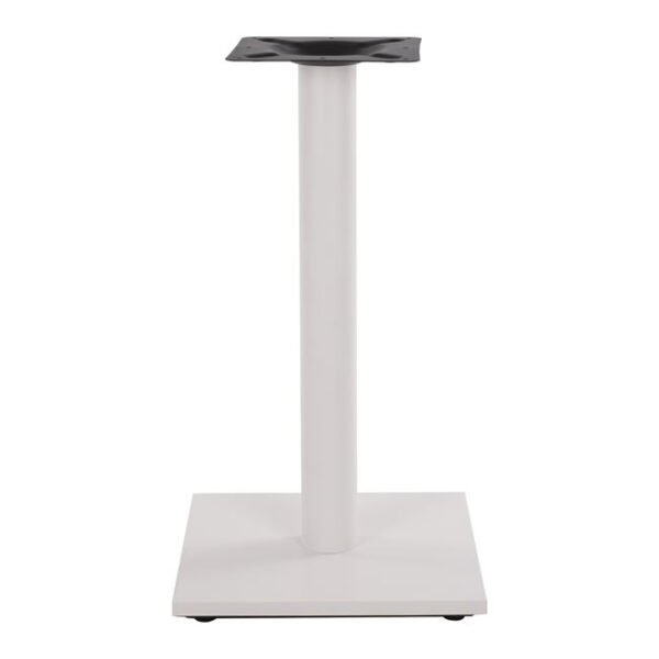 ΒΑΣΗ ΜΕΤΑΛΛΙΚΗ ΛΕΥΚΗ ΜΑΤ 40Χ40Χ72Υεκ. ΜΕ ΡΕΓΟΥΛΑΤΟΡΟΥΣ HM421.12 - Image 3