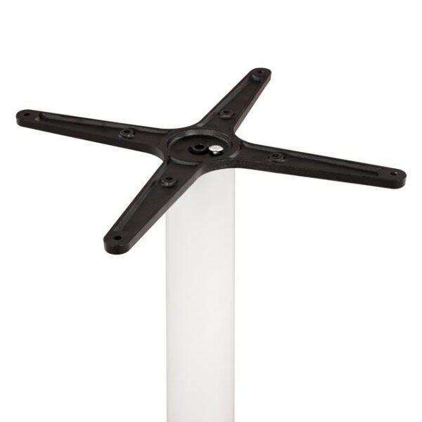 ΒΑΣΗ ΜΕΤΑΛΛΙΚΗ ΛΕΥΚΗ ΜΑΤ 45Χ45Χ70εκ. ΜΕ ΣΤΑΥΡΟ 45Χ45 ΚΑΙ ΡΕΓΟΥΛΑΤΟΡΟΥΣ HM438.02 - Image 4