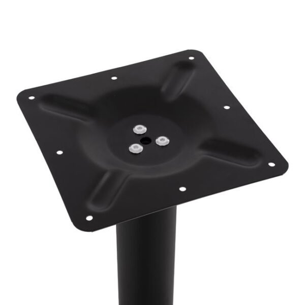 ΒΑΣΗ ΜΕΤΑΛΛΙΚΗ ΜΑΥΡΗ ΜΑΤ 40Χ40Χ72Υεκ. ΜΕ ΡΕΓΟΥΛΑΤΟΡΟΥΣ HM421.11 - Image 4