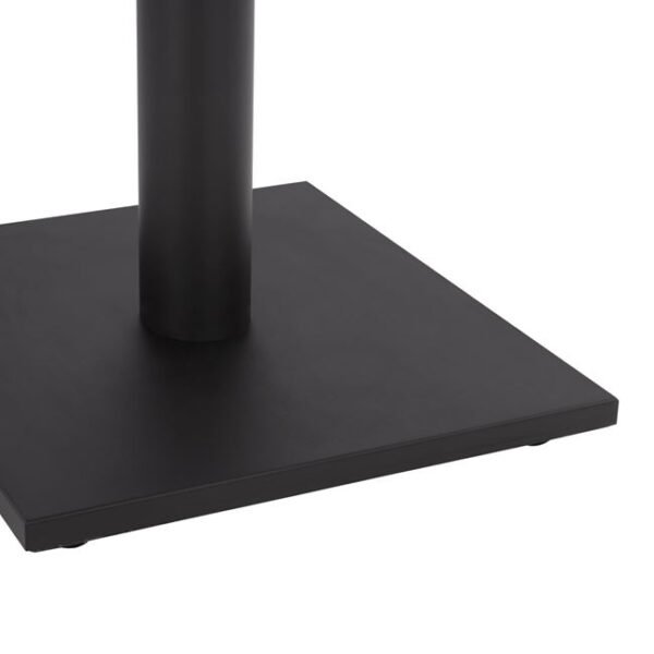 ΒΑΣΗ ΜΕΤΑΛΛΙΚΗ ΜΑΥΡΗ ΜΑΤ 40Χ40Χ72Υεκ. ΜΕ ΡΕΓΟΥΛΑΤΟΡΟΥΣ HM421.11 - Image 5