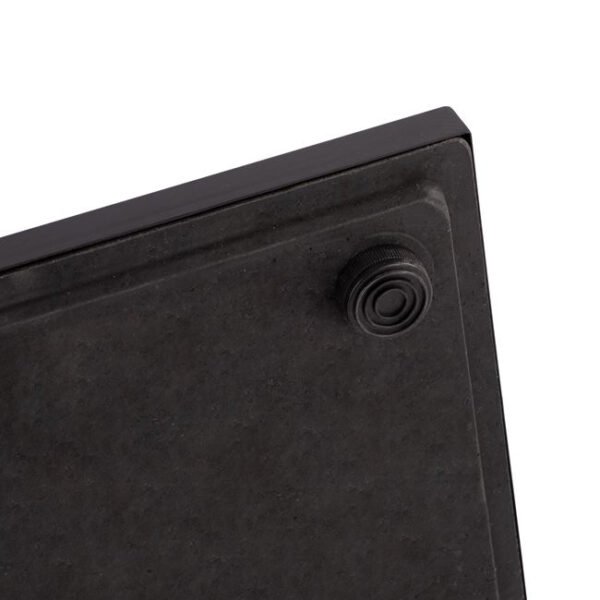 ΒΑΣΗ ΜΕΤΑΛΛΙΚΗ ΜΑΥΡΗ ΜΑΤ 40Χ40Χ72Υεκ. ΜΕ ΡΕΓΟΥΛΑΤΟΡΟΥΣ HM421.11 - Image 6