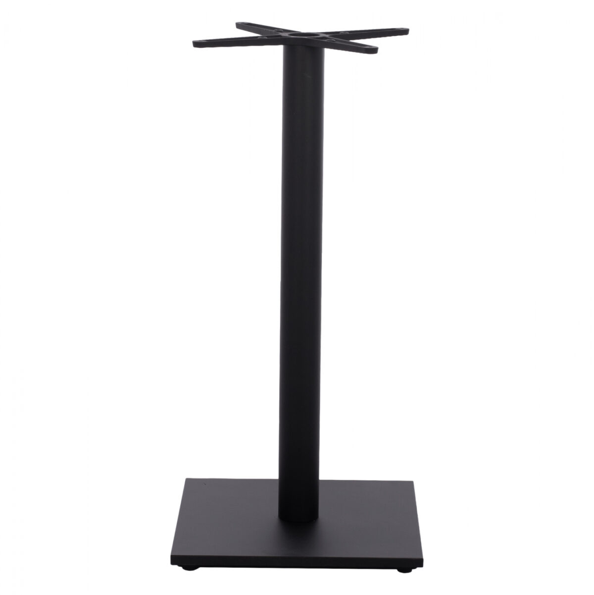 ΒΑΣΗ ΜΕΤΑΛΛΙΚΗ ΜΠΑΡ ΜΕΣΣΑΙΟΥ ΥΨΟΥΣ ΜΑΥΡΗ ΜΑΤ HM474 ΣΤΑΥΡΟΣ 46Χ46εκ 45Χ45Χ94Υεκ. - Image 3