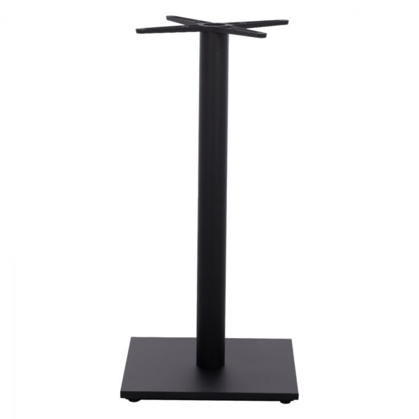 ΒΑΣΗ ΜΕΤΑΛΛΙΚΗ ΜΠΑΡ ΜΕΣΣΑΙΟΥ ΥΨΟΥΣ ΜΑΥΡΗ ΜΑΤ HM474 ΣΤΑΥΡΟΣ 46Χ46εκ 45Χ45Χ94Υεκ. - Image 3