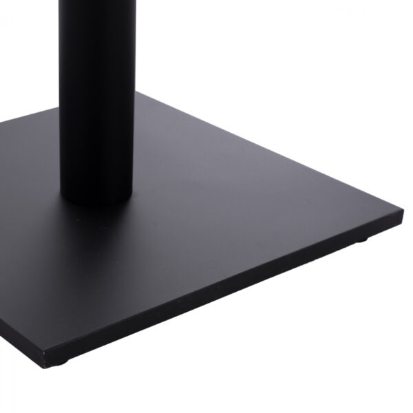 ΒΑΣΗ ΜΕΤΑΛΛΙΚΗ ΜΠΑΡ ΜΕΣΣΑΙΟΥ ΥΨΟΥΣ ΜΑΥΡΗ ΜΑΤ HM474 ΣΤΑΥΡΟΣ 46Χ46εκ 45Χ45Χ94Υεκ. - Image 4