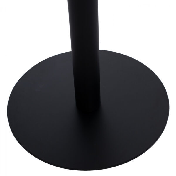 ΒΑΣΗ ΜΕΤΑΛΛΙΚΗ ΜΠΑΡ ΜΕΣΑΙΟΥ ΥΨΟΥΣ ΜΑΥΡΗ ΜΑΤ HM472 ΣΤΑΥΡΟΣ 46Χ46εκ. Φ49X94Υεκ. - Image 4