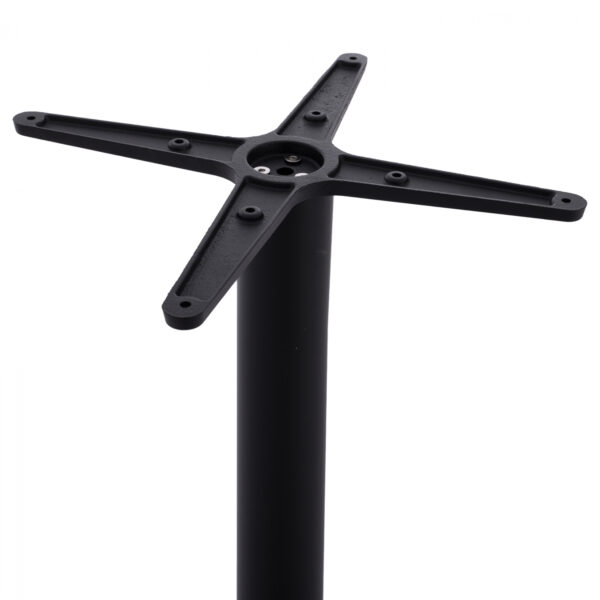 ΒΑΣΗ ΜΕΤΑΛΛΙΚΗ ΜΠΑΡ ΜΕΣΣΑΙΟΥ ΥΨΟΥΣ ΜΑΥΡΗ ΜΑΤ HM474 ΣΤΑΥΡΟΣ 46Χ46εκ 45Χ45Χ94Υεκ. - Image 5