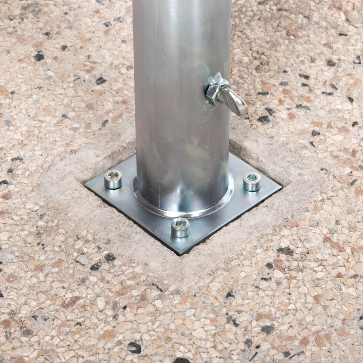 ΒΑΣΗ ΟΜΠΡΕΛΑΣ ΨΗΦΙΔΑ 70KG PREMIUM ΜΕ ΧΕΡΟΥΛΙΑ HM5476.70P ΜΕ ΣΩΛΗΝΑ ΔΙΑΜΕΤΡΟΥ Φ62mm - Image 5