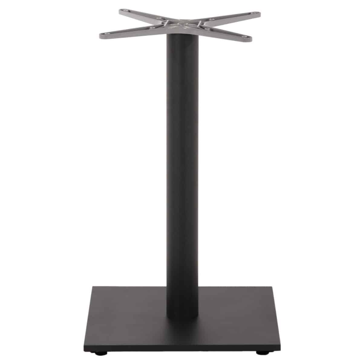 ΒΑΣΗ ΤΡΑΠΕΖΙΟΥ ΑΛΟΥΜΙΝΙΟΥ ΓΚΡΙ HM475.20 ΣΤΑΥΡΟΣ 48Χ48εκ 45Χ45Χ73Υεκ. - Image 3