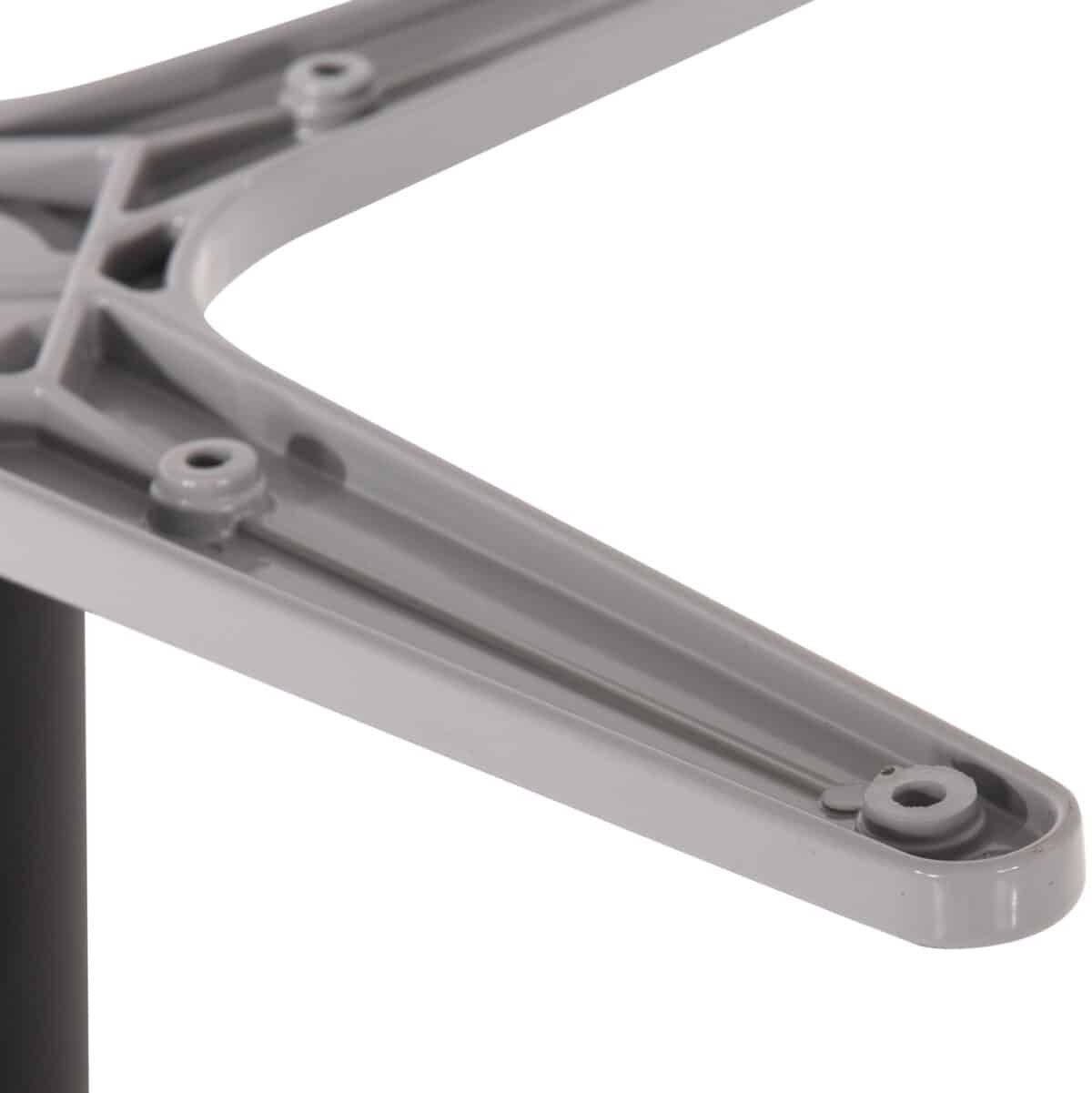 ΒΑΣΗ ΤΡΑΠΕΖΙΟΥ ΑΛΟΥΜΙΝΙΟΥ ΓΚΡΙ HM475.20 ΣΤΑΥΡΟΣ 48Χ48εκ 45Χ45Χ73Υεκ. - Image 6