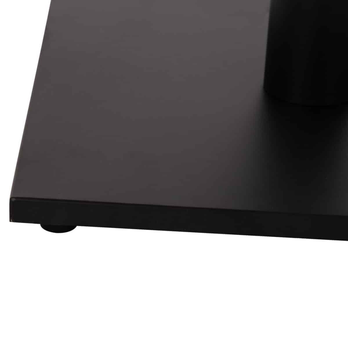 ΒΑΣΗ ΤΡΑΠΕΖΙΟΥ ΑΛΟΥΜΙΝΙΟΥ ΜΑΥΡΟ ΜΑΤ HM475.01 ΣΤΑΥΡΟΣ 48Χ48εκ 45Χ45Χ72Υεκ. - Image 5