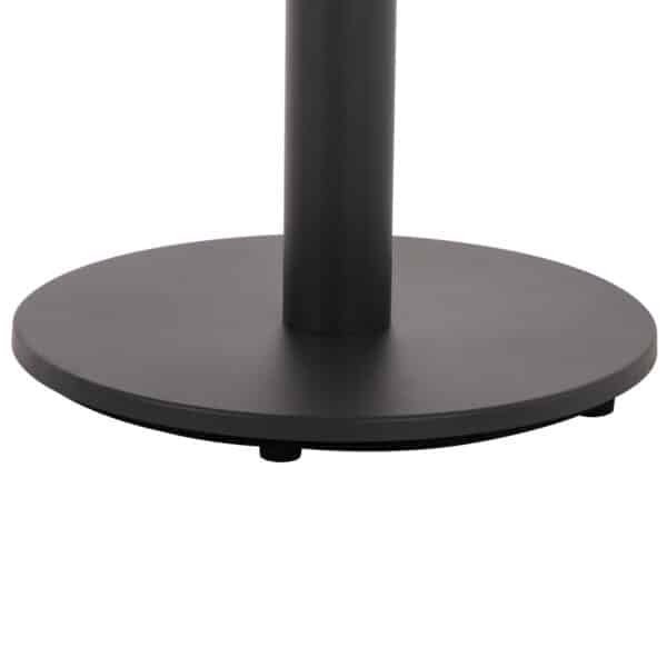 ΒΑΣΗ ΤΡΑΠΕΖΙΟΥ ΑΛΟΥΜΙΝΙΟΥ ΣΤΡΟΓΓΥΛΗ ΓΚΡΙ HM476.20 ΣΤΑΥΡΟΣ 48Χ48εκ Φ45Χ73Υεκ. - Image 4