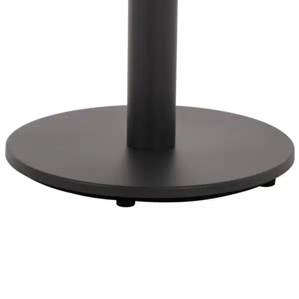 ΒΑΣΗ ΤΡΑΠΕΖΙΟΥ ΑΛΟΥΜΙΝΙΟΥ ΣΤΡΟΓΓΥΛΗ ΓΚΡΙ HM476.20 ΣΤΑΥΡΟΣ 48Χ48εκ Φ45Χ73Υεκ. - Image 4