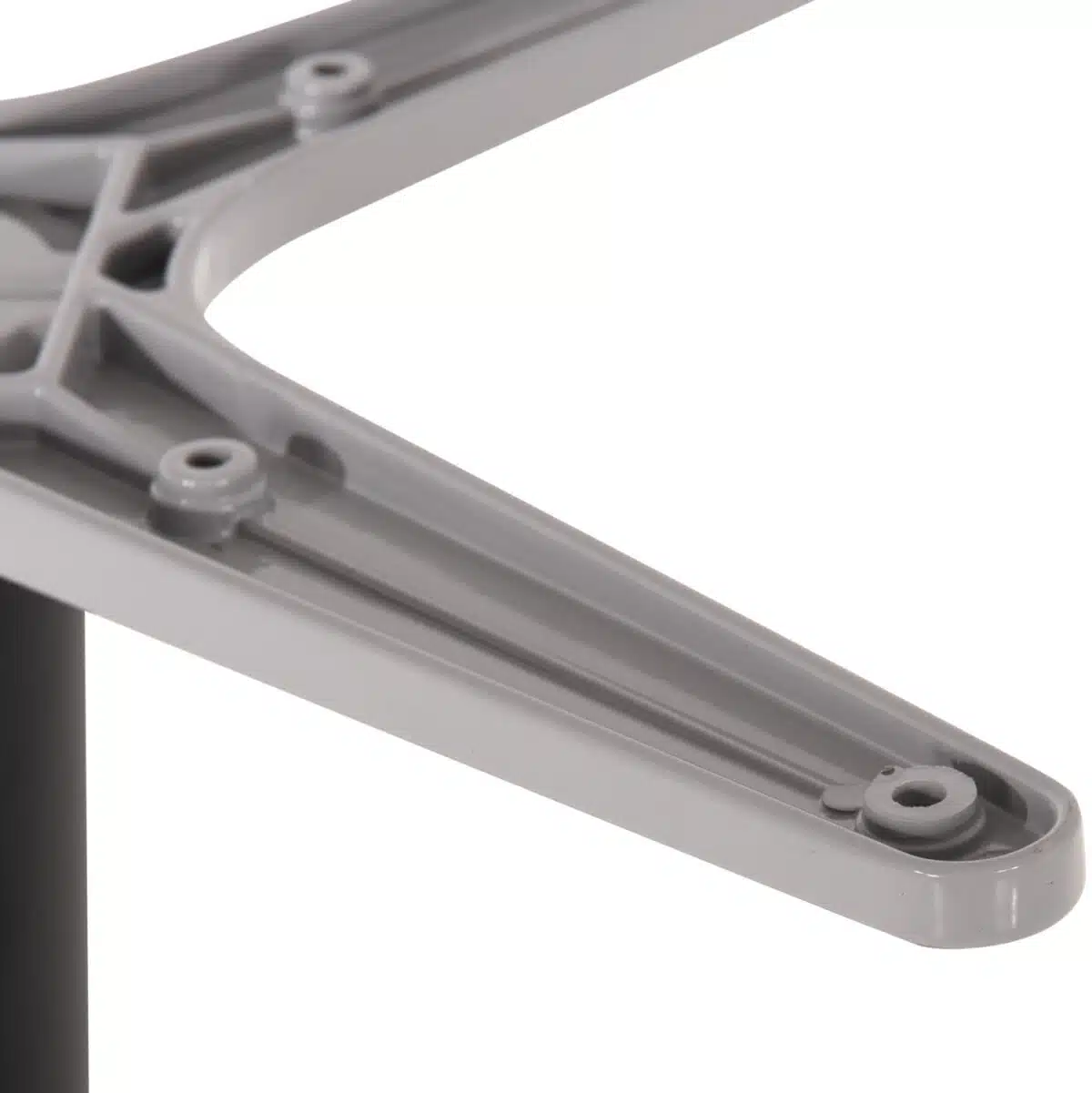 ΒΑΣΗ ΤΡΑΠΕΖΙΟΥ ΑΛΟΥΜΙΝΙΟΥ ΣΤΡΟΓΓΥΛΗ ΓΚΡΙ HM476.20 ΣΤΑΥΡΟΣ 48Χ48εκ Φ45Χ73Υεκ. - Image 6