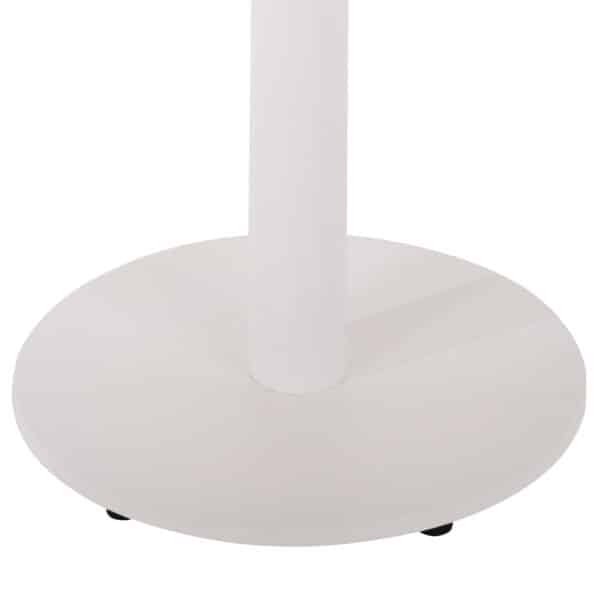 ΒΑΣΗ ΤΡΑΠΕΖΙΟΥ ΑΛΟΥΜΙΝΙΟΥ ΣΤΡΟΓΓΥΛΗ ΛΕΥΚΟ ΜΑΤ HM476.02 ΣΤΑΥΡΟΣ 48Χ48εκ Φ45Χ72Υεκ. - Image 6